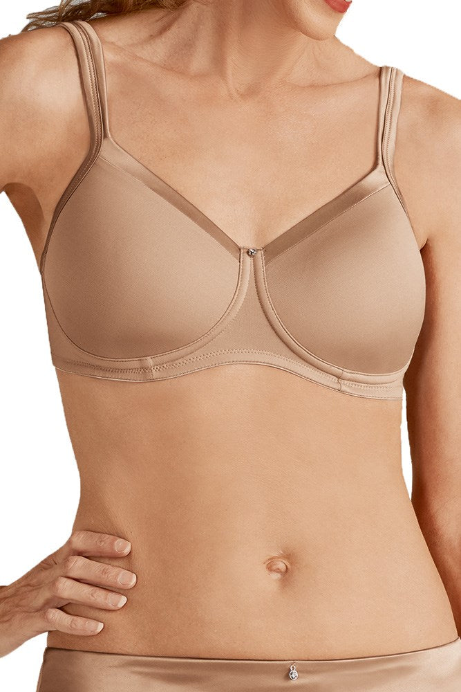 Lara Satin Padded Non-Wired Bra 44214